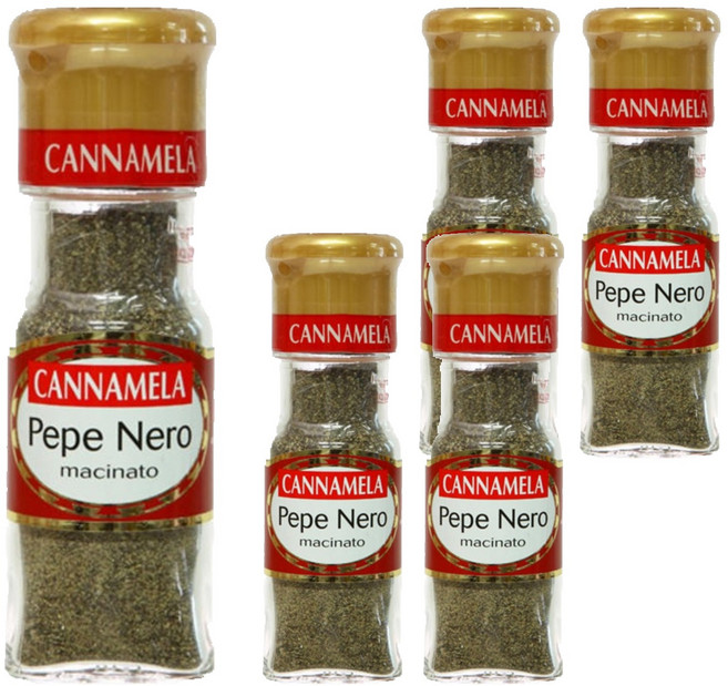 칸나멜라 흑후추, 28g, 5개