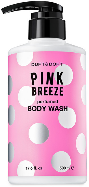 더프트앤도프트 퍼퓸드 바디워시 핑크브리즈, 1개, 500ml
