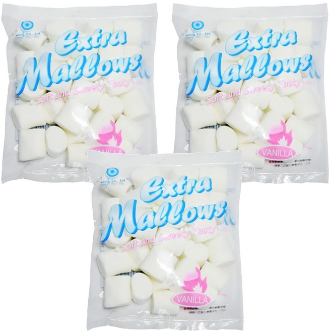 Chiao-E 巧益 凱岳香草棉花糖, 100g, 3包