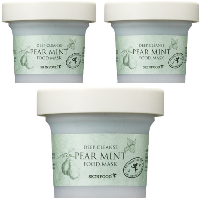 스킨푸드 페어민트 푸드 마스크 120g, 1개입, 3개