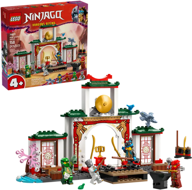 LEGO Ninjago 旋風忍術寺 71831, 1盒