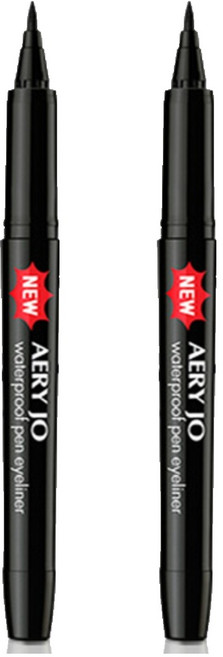 애리조 뉴 워터프루프 펜 아이라이너 1.2g, 블랙, 2개