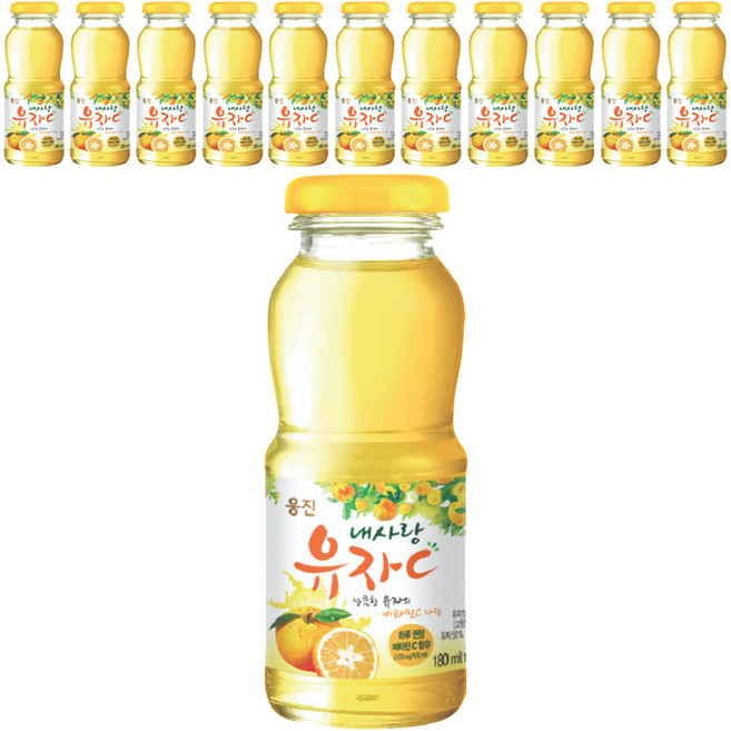 내사랑유자씨, 180ml, 12개