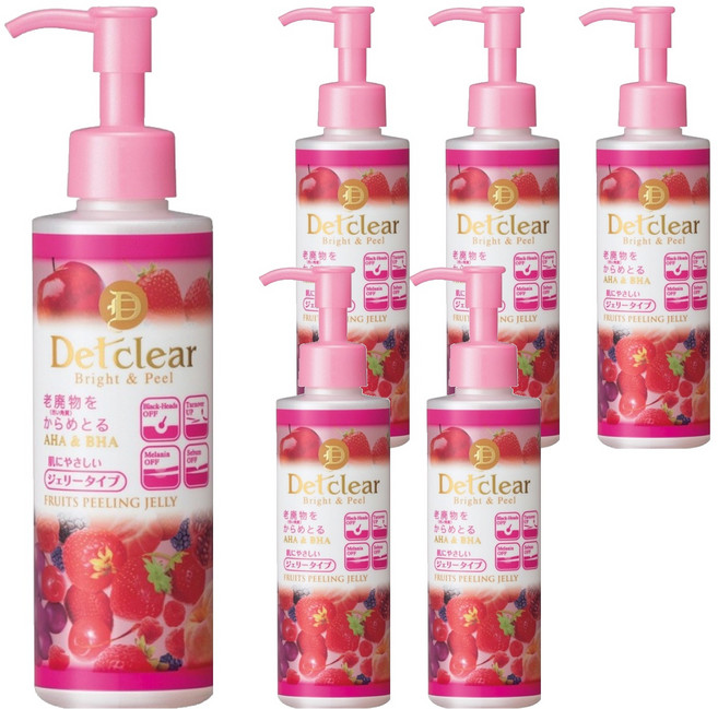 데트클리어 필링젤 믹스베리, 180ml, 6개