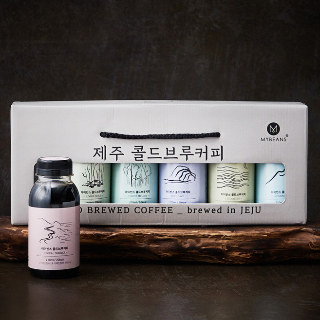 마이빈스 콜드브루 커피 210ml x 6종 세트, 1.26L, 1세트