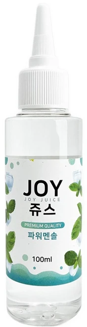 아로마조이 조이쥬스 슬라임 향료 100ml, 1개, 파워멘솔 - 쿠팡