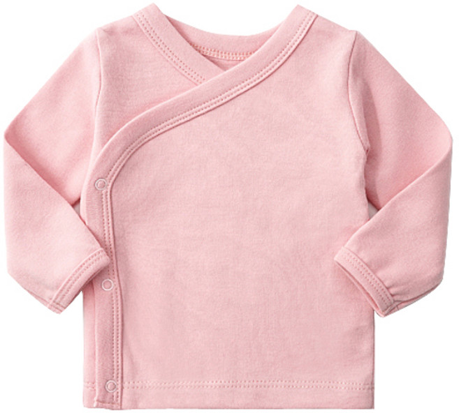 맘스케어 신생아용 풀스냅 배냇 상의