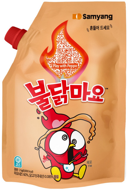 삼양 불닭 마요 소스, 2kg, 1개