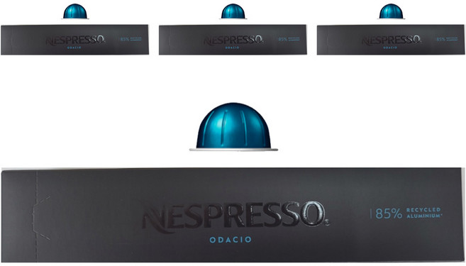 NESPRESSO Vertuo Odacibo 膠囊咖啡, 10入, 4個, 12.5g