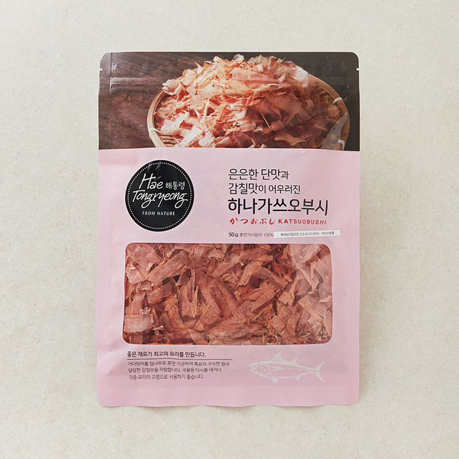 해통령 하나가쓰오부시, 50g, 1개