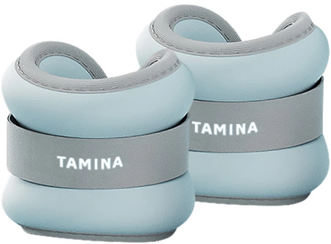 타미나스포츠 손목 발목 모래주머니 중량밴드, 블루, 500g - 쿠팡