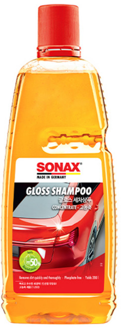 소낙스 글로스 세차샴푸, 1L, 1개