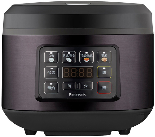 Panasonic 微電腦電子鍋 4.8L, SR-D18HA2, 藍黑色
