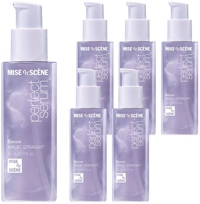 미쟝센 퍼펙트 매직 스트레이트 헤어세럼, 80ml, 6개