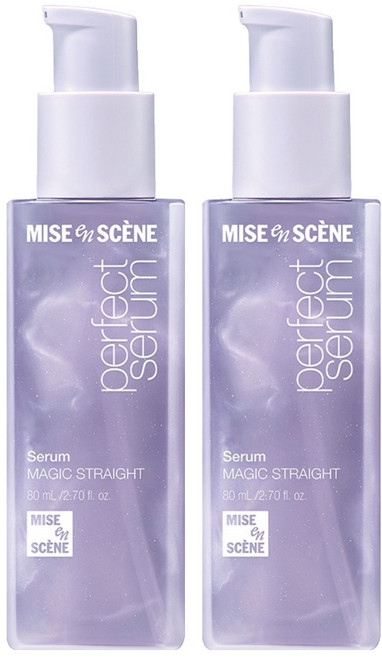 미쟝센 퍼펙트 매직 스트레이트 헤어세럼, 80ml, 2개