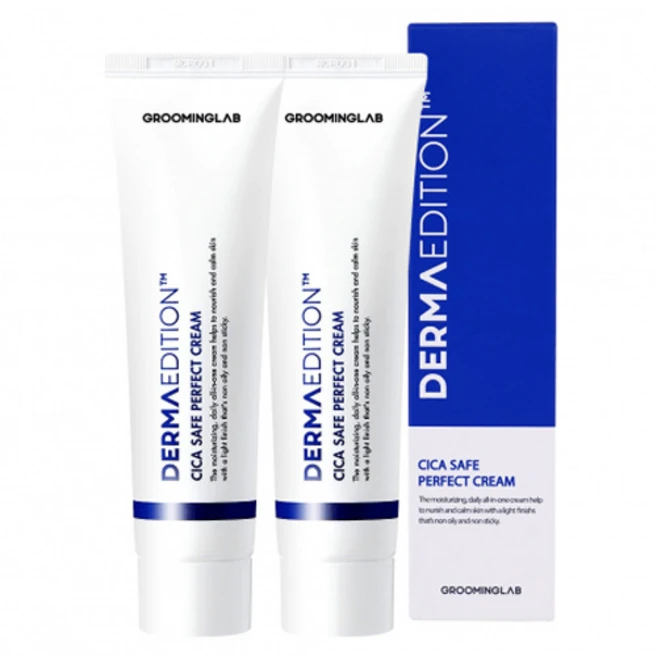 그루밍랩 더마에디션 시카세이프 퍼펙트 크림, 100ml, 2개 - 쿠팡