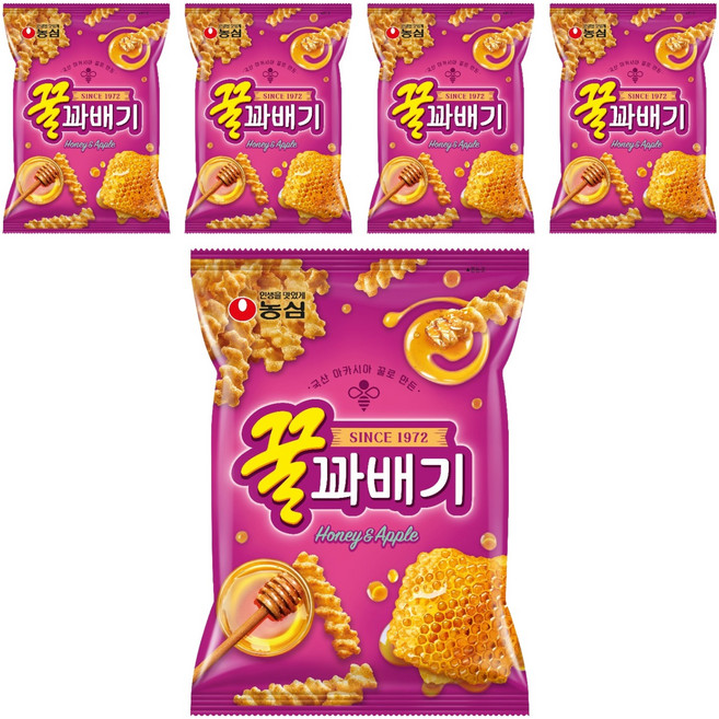 꿀꽈배기, 141g, 5개
