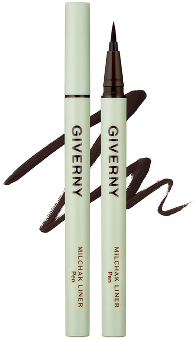 지베르니 밀착 펜 라이너 0.6g, 02호블랙브라운, 1개