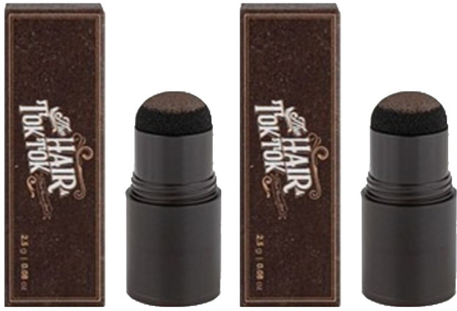 Luk FiXX The Hair Tok Tok 豐髮粉, 2個, 深棕色