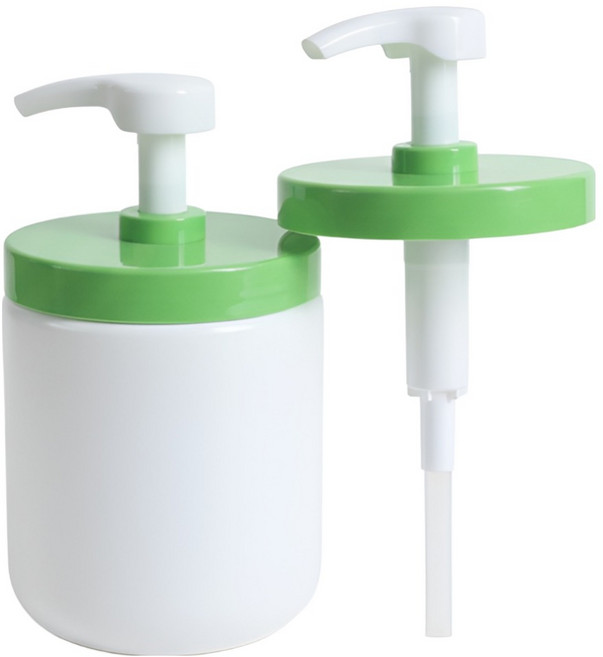 마움스 더길어진 세타필호환 펌프 헤드 펌핑기 뚜껑, 2개