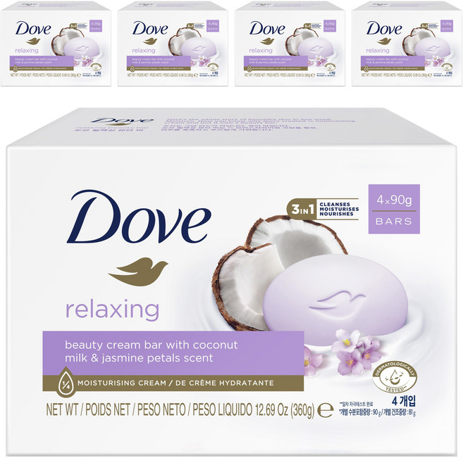 Dove 多芬 舒緩美肌皂, 90g, 20入