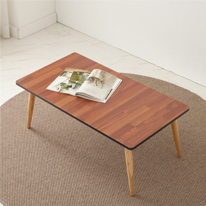 조은세상 라미스 테이블 N 900 x 480 mm, 멀바우