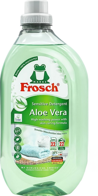 프로쉬 알로에베라 액상 세탁세제 본품, 1.5L, 1개