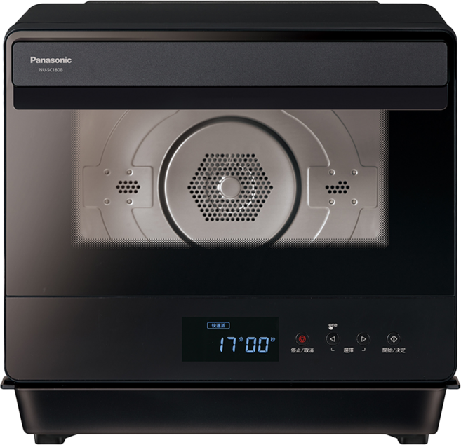 Panasonic 蒸氣烘烤爐 黑色 17kg 20L, NU-SC180B