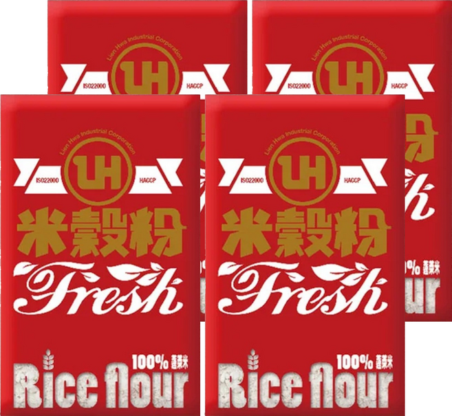 聯華製粉 蓬萊米穀粉, 1kg, 4包