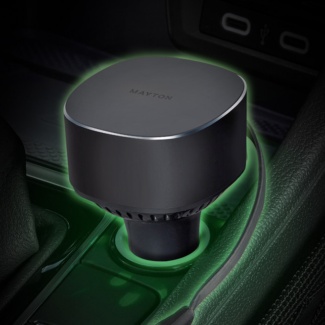 메이튼 차량용 고속 2in1 시거잭 핸드폰 릴 충전기 30W, V30-CL1, 블랙