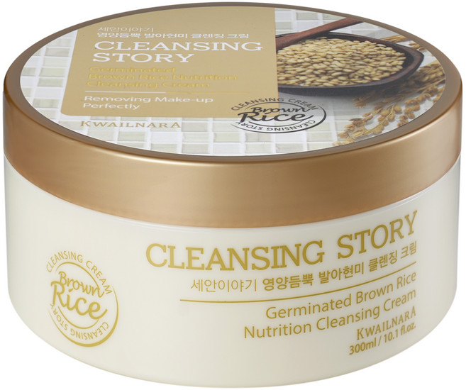 과일나라 세안이야기 발아현미 클렌징크림, 300ml, 1개