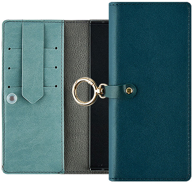 아이엔픽 슬림 힌지보호 지갑형 플립 휴대폰 케이스