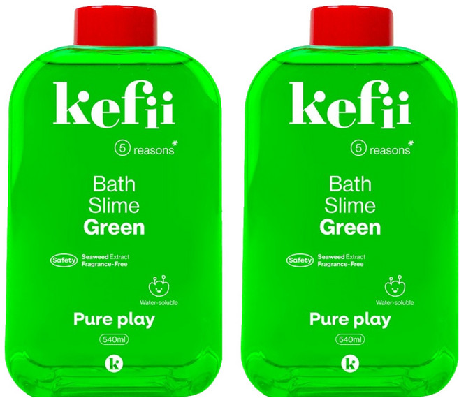 케피 배쓰슬라임 그린, 540ml, 2개