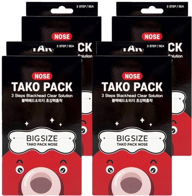 나이팅게일 3단 문어코팩, 5개입, 4개