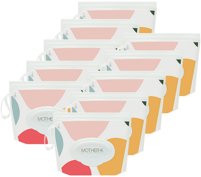 마더케이 건티슈 파우치, 혼합색상, 10개