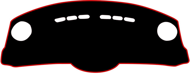 VIP 대시보드커버, 블랙-레드스티치, 올뉴마티즈, 쉐보레