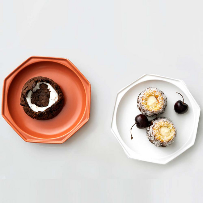 PRELUDE Simplet 甜點盤 2入, 胡蘿蔔 + 棉花糖, 1套