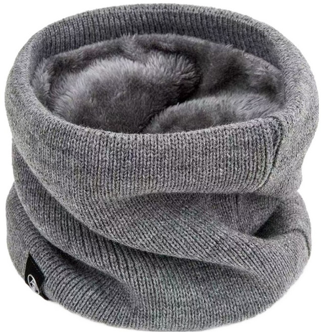 소아레 아웃도어 니트 넥워머, 그레이, 1개