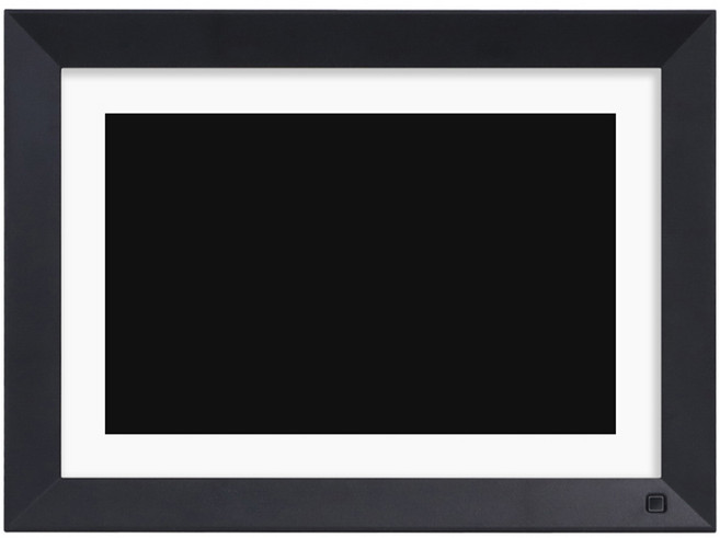 카멜 터치 클라우드 디지털액자 25.6cm, CPF1010IPS, 블랙 화이트