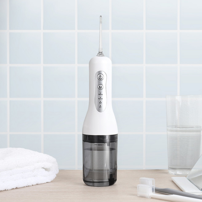 홈플래닛 휴대용 구강세정기, 화이트, V-WF01