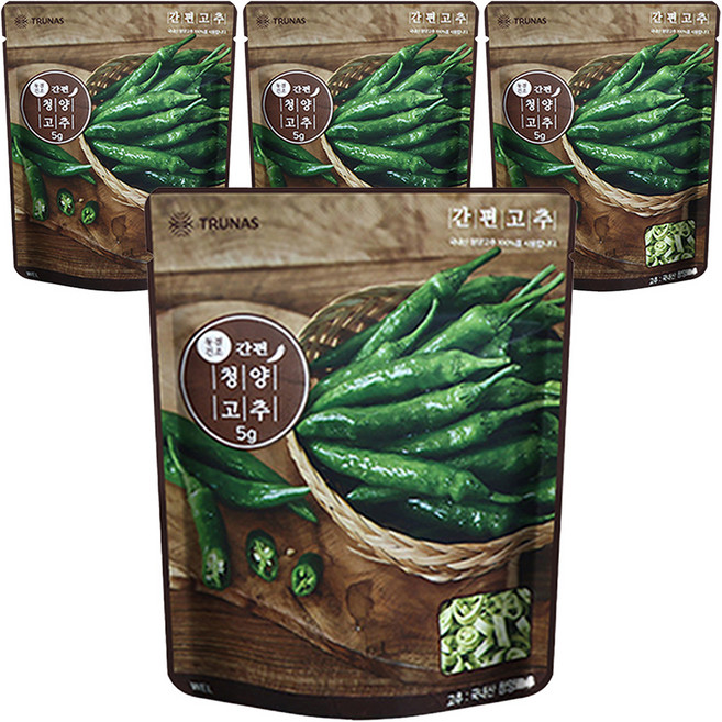 자연한알 간편고추, 5g, 4개
