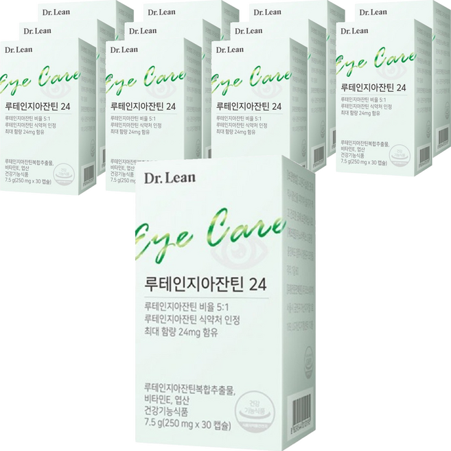 닥터린 루테인 지아잔틴 24, 30정, 12개