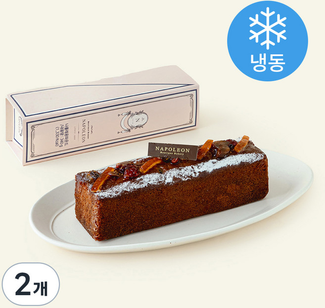 나폴레옹베이커리 나폴레옹 파운드 (냉동), 340g, 2개