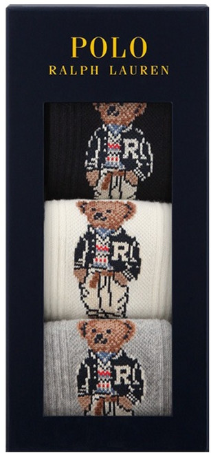 폴로랄프로렌 여성용 프레피스포츠베어 3켤레 선물세트