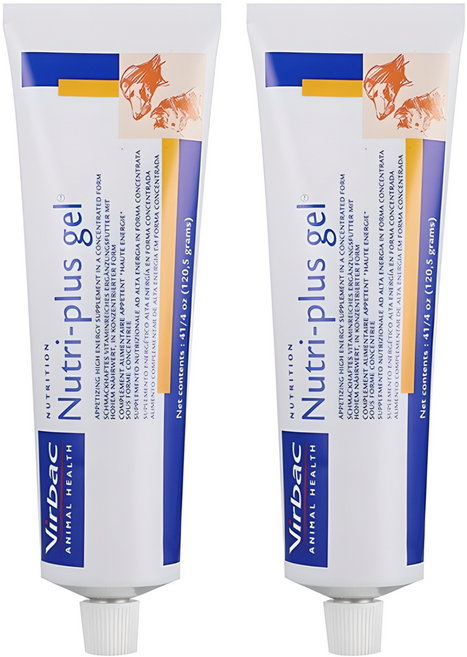 버박 반려동물 뉴트리플러스겔 영양제, 120.5g, 종합영양제, 2개