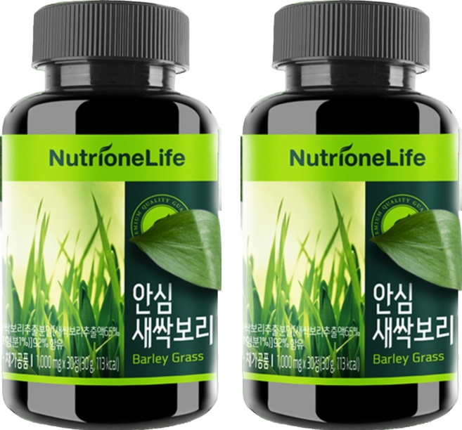뉴트리원 안심 새싹보리 정, 30정, 2개