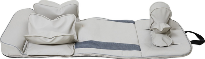 오아 스트레칭 마사지기 전신 목 어깨 허리 안마기, OMS-022BE, 베이지