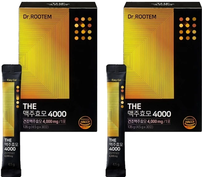 닥터루템 정품 THE 맥주효모 4000, 135g, 2개 - 쿠팡
