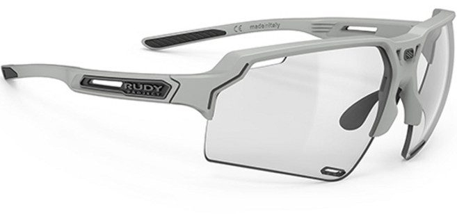 루디프로젝트 델타비트 스포츠 선글라스, 라이트 그레이(프레임) + 임팩트 X 포토크로믹 2 블랙 변색(렌즈)(SP747397-0000), 1개