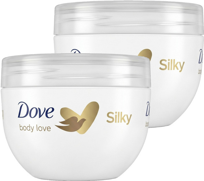 Dove 多芬 身體乳霜/絲滑滋養, 300ml, 2罐